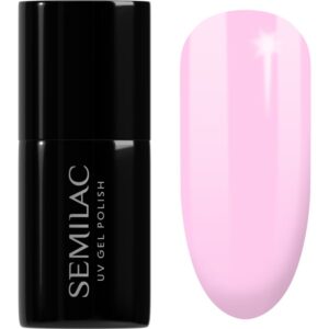 Semilac UV Hybrid Special Day lac de unghii sub forma de gel culoare 056 Pink Smile 7 ml-Țena