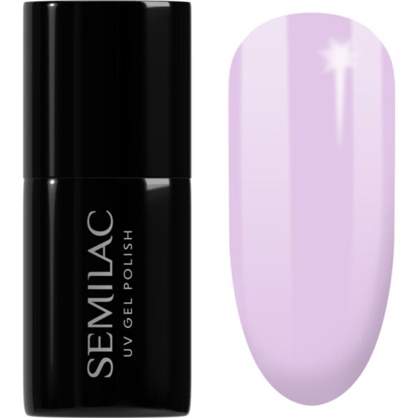 Semilac UV Hybrid Unique lac de unghii sub forma de gel culoare 145 Lila Story 7 ml-ro