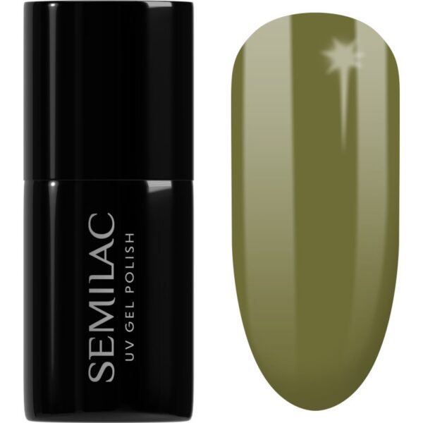 Semilac UV Hybrid WellBeing unghii cu gel folosind UV / lampă cu LED culoare 659 Matcha Latte 7 ml-ro