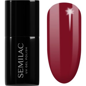 Semilac UV Hybrid Winter Collection unghii cu gel folosind UV / lampă cu LED culoare 592 Jelly Cherry 7 ml-Țena