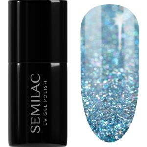 Semilac UV Hybrid Winter Collection unghii cu gel folosind UV / lampă cu LED culoare 610 Frosty Christmas 7 ml-Țena