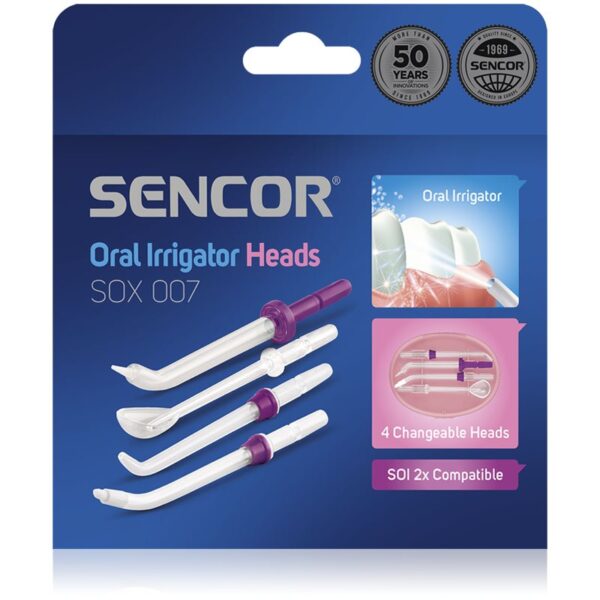 Sencor SOX 007 capete inlocuitoare pentru igiena orala For SOI 22x 4 buc-Țena