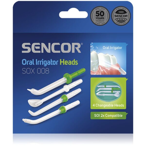 Sencor SOX 008 capete inlocuitoare pentru igiena orala For SOI 22x 4 buc-Țena