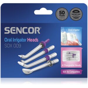 Sencor SOX 009 capete inlocuitoare pentru igiena orala For SOI 33x 4 buc-Țena