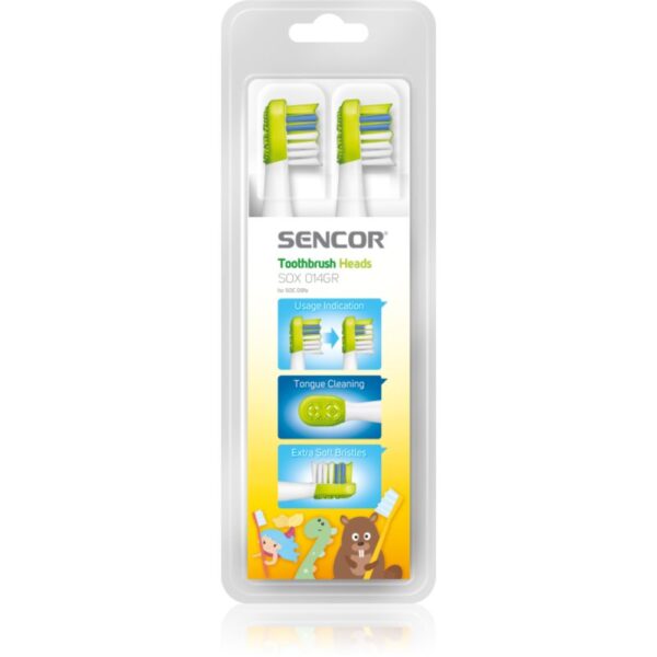 Sencor SOX 013RS capete de schimb pentru periuta de dinti 2 buc-ro