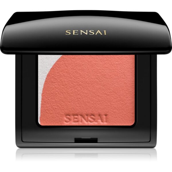 Sensai Blooming Blush blush cu efect iluminator cu pensula culoare 04 Blooming Orange 4 g-Țena