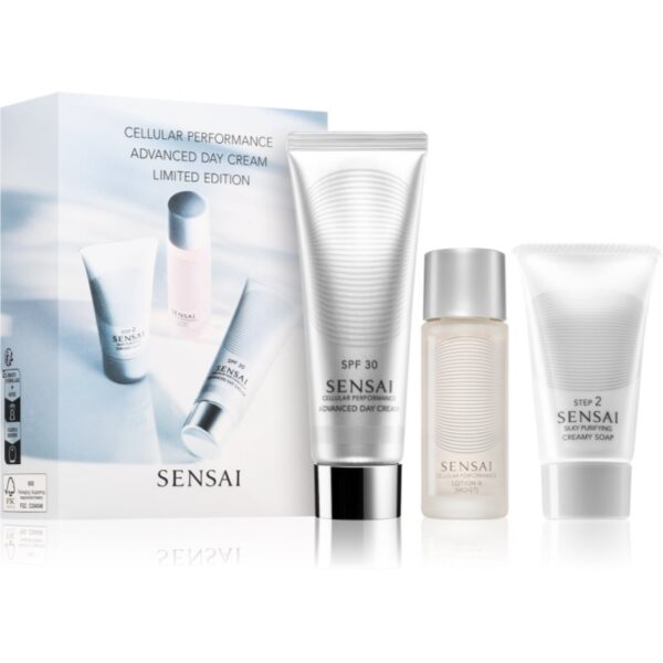 Sensai Cellular Performance Advanced Day Cream set cadou pentru o piele perfecta-ro
