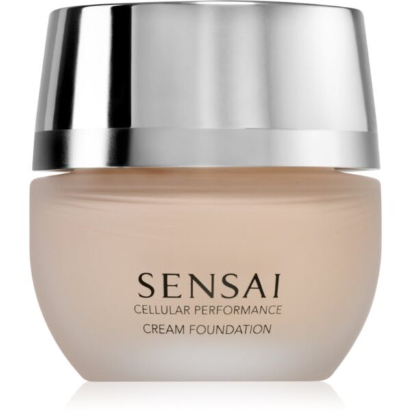 Sensai Cellular Performance Cream Foundation make-up crema SPF 15 culoare CF 12 Soft Beige 30 ml-Țena