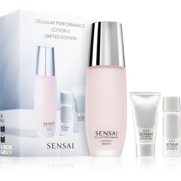 Sensai Cellular Performance Lotion II (Moist) set cadou pentru o piele perfecta-ro