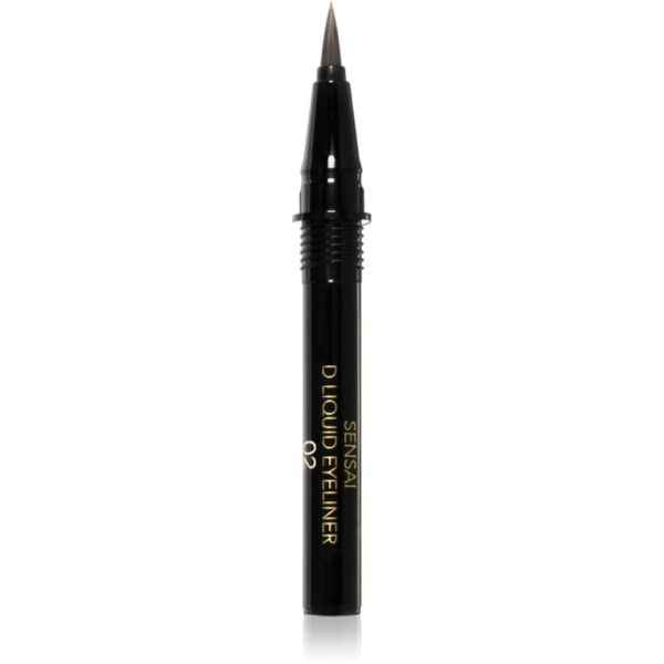 Sensai Designing Liquid Eyeliner Refill eyeliner rezerva culoare 02 Deep Brown 0.6 ml-ro