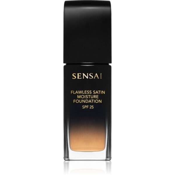 Sensai Flawless Satin Moisture Foundation fond de ten lichid SPF 25 culoare 205 Mocha Beige 30 ml-Țena