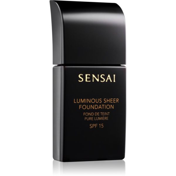 Sensai Luminous Sheer Foundation make-up pentru luminozitate SPF 15 culoare LS102 Ivory Beige 30 ml-ro