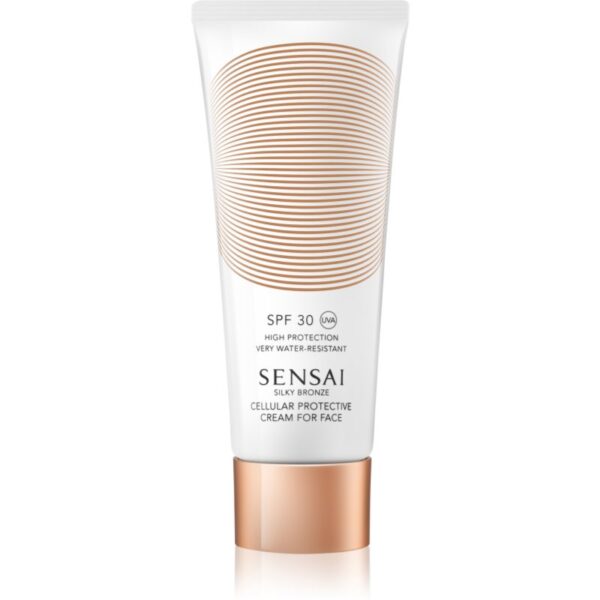 Sensai Silky Bronze Cellular Protective Cream crema contur pentru bronzat SPF 30 50 ml-ro