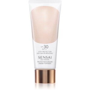 Sensai Silky Bronze crema de corp pentru protectie solara SPF 30 150 ml-ro