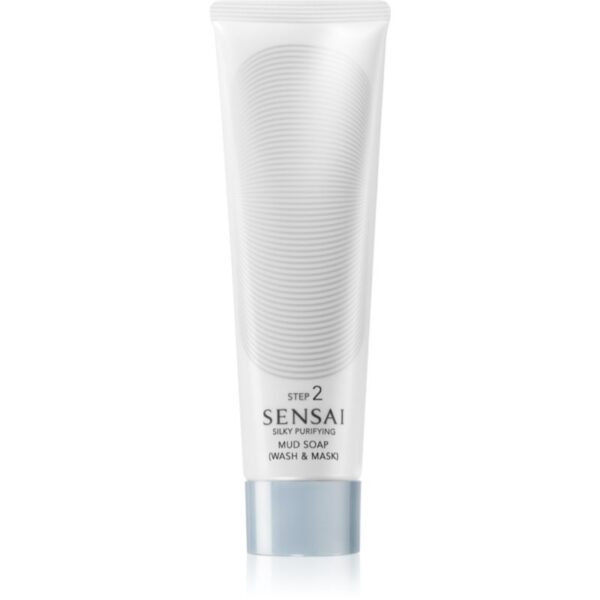 Sensai Silky Purifying Mud Soap (Wash & Mask) sapun si masca 2 in 1 125 ml-ro