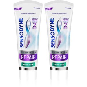 Sensodyne Clinical Repair Active Clean pastă de dinți 2x75 ml-ro