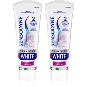 Sensodyne Clinical White Stain Protector pasta de dinti pentru albire 2x75 ml-ro