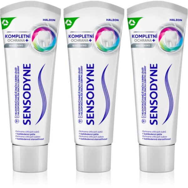 Sensodyne Complete Protection Whitening pasta de dinti pentru albire 3x75 ml-ro