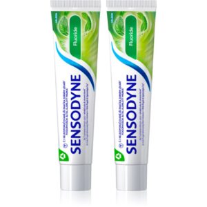 Sensodyne Fluoride pastă de dinți pentru dinti sensibili 2x75 ml-Țena