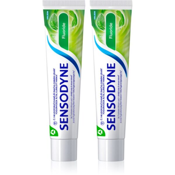 Sensodyne Fluoride pastă de dinți pentru dinti sensibili 2x75 ml-Țena