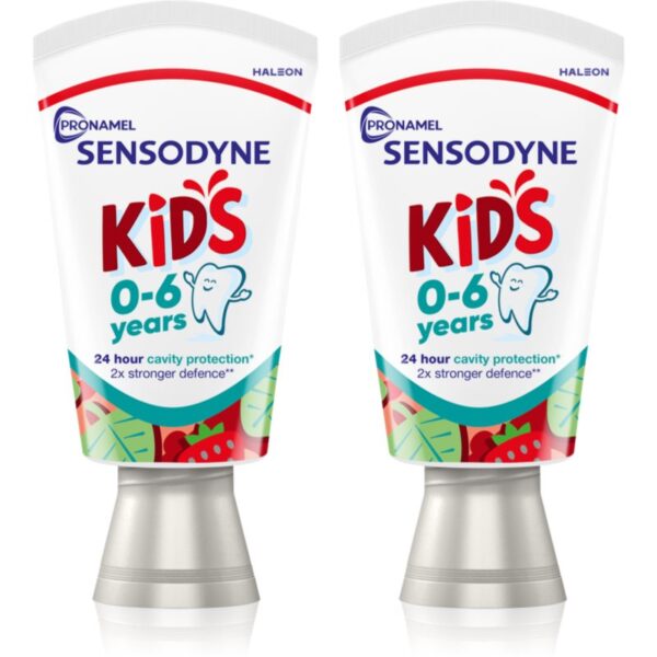 Sensodyne Pronamel Kids pasta de dinti pentru copii 0-6 Years 2x75 ml-ro