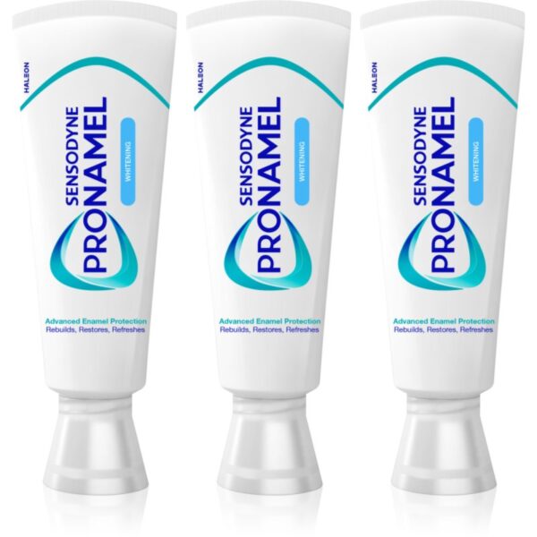Sensodyne Pronamel Whitening pasta de dinti pentru albire pentru dinti sensibili 3x75 ml-Țena