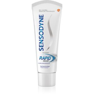 Sensodyne Rapid Whitening pasta de dinti pentru albire pentru dinti sensibili 75 ml-Țena