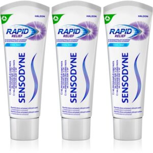 Sensodyne Repair & Protect Cool Mint pastă de dinți pentru dinti sensibili 3x75 ml-Țena