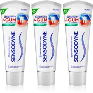 Sensodyne Sensitivity & Gum pasta de dinti pentru dinti sensibili Mint 3x75 ml-Țena