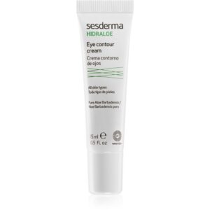 Sesderma Hidraloe Eye Contour Cream crema pentru ochi impotriva cutelor si al sacilor 15 ml-ro