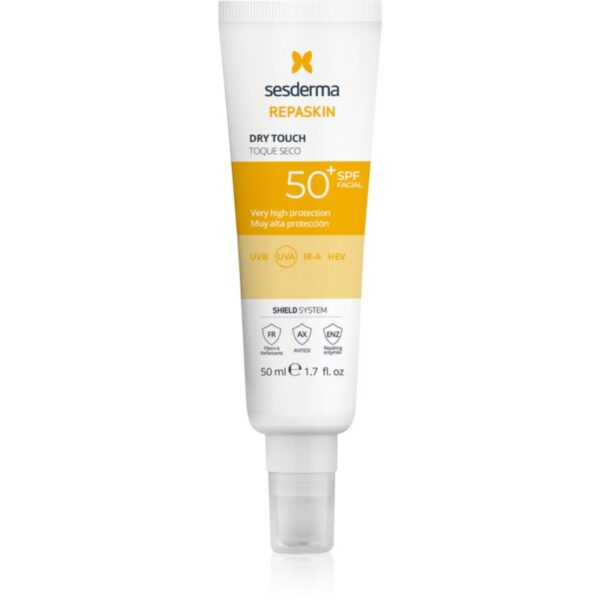 Sesderma Repaskin Dry Touch crema de fata zi SPF 50+ 50 ml-Țena
