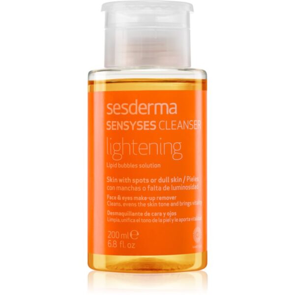Sesderma Sensyses Cleanser Lightening demachiant pentru piele cu hiperpigmentare 200 ml-ro