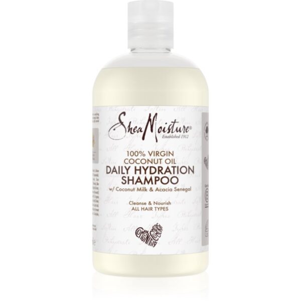 Shea Moisture 100% Virgin Coconut Oil sampon hidratant 384 ml-ro