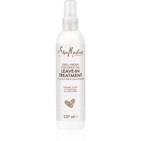 Shea Moisture 100% Virgin Coconut Oil tratament de hidratare fara clatire Spray 237 ml-ro
