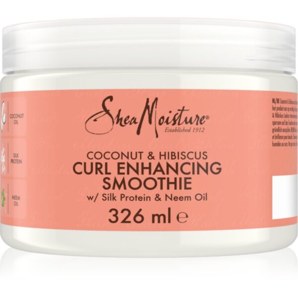 Shea Moisture Coconut & Hibiscus crema leave-in pentru păr creț 326 g-ro