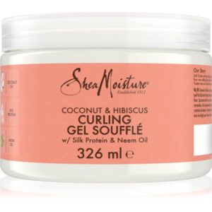 Shea Moisture Coconut & Hibiscus souffle pentru par ondulat si cret 340 g-Țena