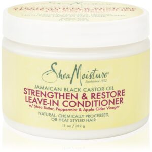 Shea Moisture Jamaican Black Castor Oil Strengthen & Restore balsam (nu necesita clatire) pentru păr creț 431 ml-ro