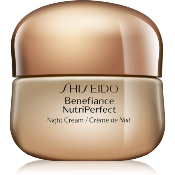 Shiseido Benefiance NutriPerfect Night Cream crema de noapte revitalizanta antirid 50 ml-Țena