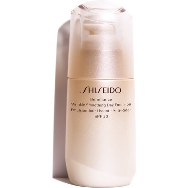 Shiseido Benefiance Wrinkle Smoothing Day Emulsion Emulsie protectoare anti-îmbătrânire SPF 20 75 ml-ro
