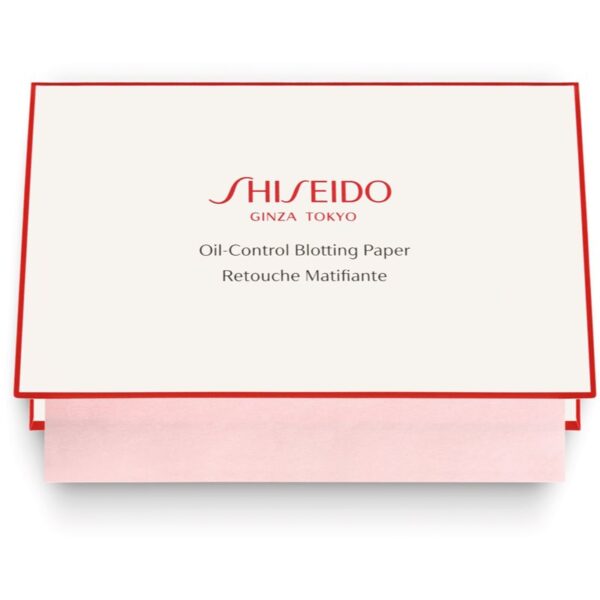 Shiseido Generic Skincare Oil Control Blotting Paper hartii matifiante pentru ten gras și mixt 100 buc-ro