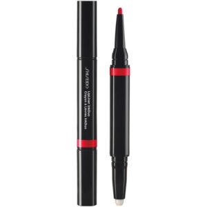 Shiseido LipLiner InkDuo ruj și creion pentru conturul buzelor balsam culoare 08 True Red 1.1 g-ro