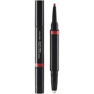 Shiseido LipLiner InkDuo ruj și creion pentru conturul buzelor balsam culoare 09 Scarlet 1.1 g-ro