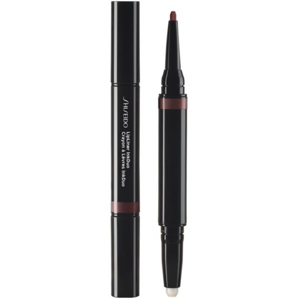Shiseido LipLiner InkDuo ruj și creion pentru conturul buzelor balsam culoare 12 Espresso 1.1 g-ro