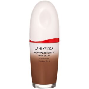 Shiseido Revitalessence Skin Glow Foundation Machiaj usor cu efect de luminozitate SPF 30 culoare Henna 30 ml-Țena