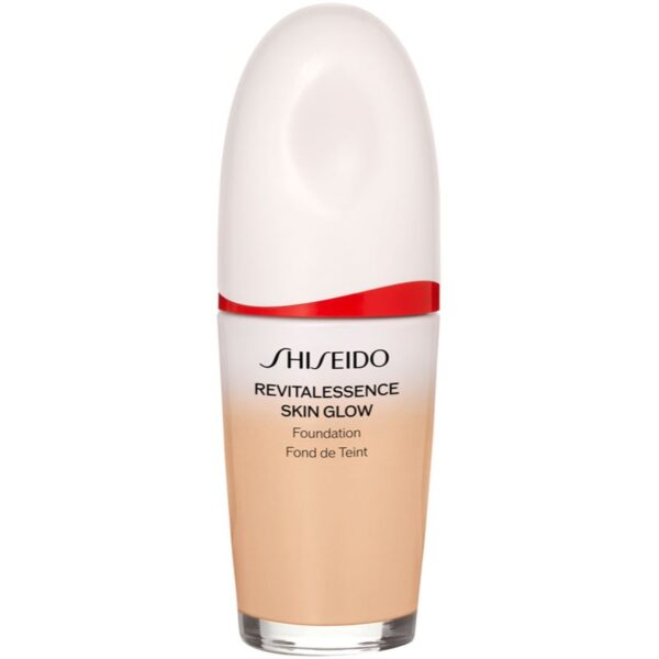 Shiseido Revitalessence Skin Glow Foundation Machiaj usor cu efect de luminozitate SPF 30 culoare Lace 30 ml-Țena