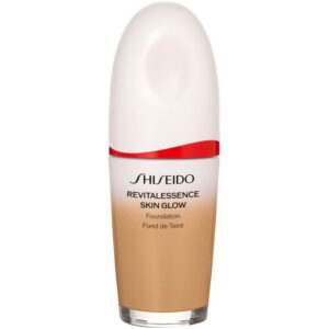 Shiseido Revitalessence Skin Glow Foundation Machiaj usor cu efect de luminozitate SPF 30 culoare Maple 30 ml-Țena