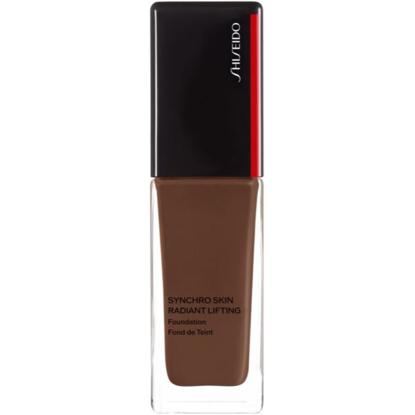 Shiseido Synchro Skin Radiant Lifting Foundation Advanced machiaj pentru lifting cu efect de stralucire SPF 30 culoare 560 Obsidian 30 ml-ro