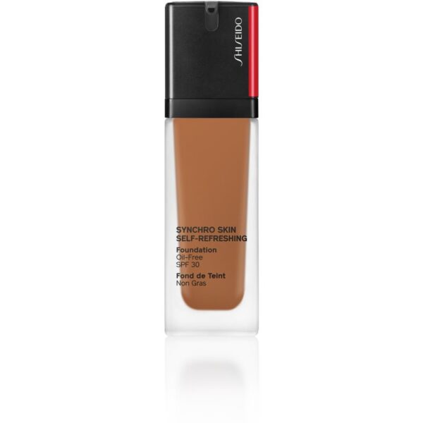 Shiseido Synchro Skin Self-Refreshing Foundation machiaj persistent SPF 30 culoare 460 Topaz 30 ml-ro