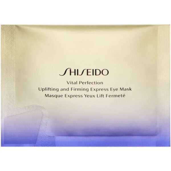 Shiseido Vital Perfection Uplifting & Firming Express Eye Mask masca cu efect de lifting si fermitate zona ochilor 12 buc-Țena