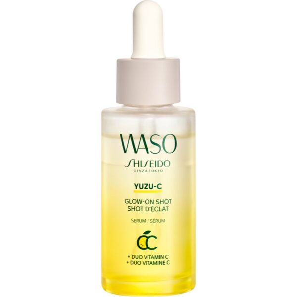 Shiseido Waso Yuzu-C ser facial cu efect iluminator cu vitamina C 28 ml-Țena